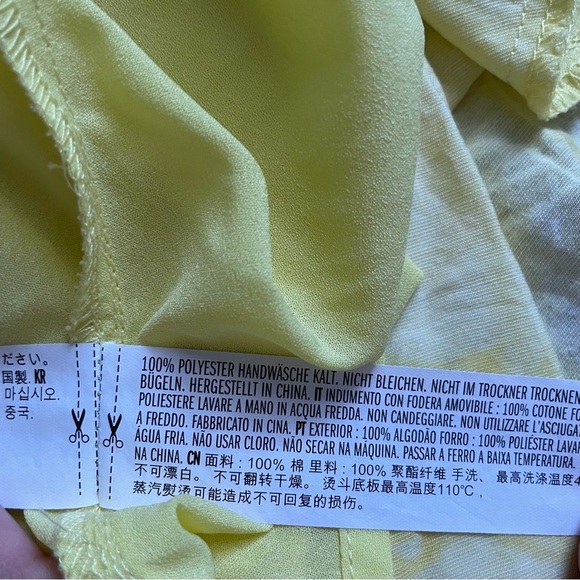 English Factory Tiered Dress with Ruffle Sleeves Size XS - Picture 5 of 5